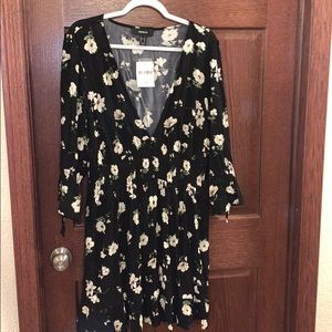 a floral flower dress